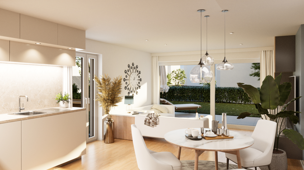 Bild von einem Innenraum einer Wohnung zum Thema: Mieten