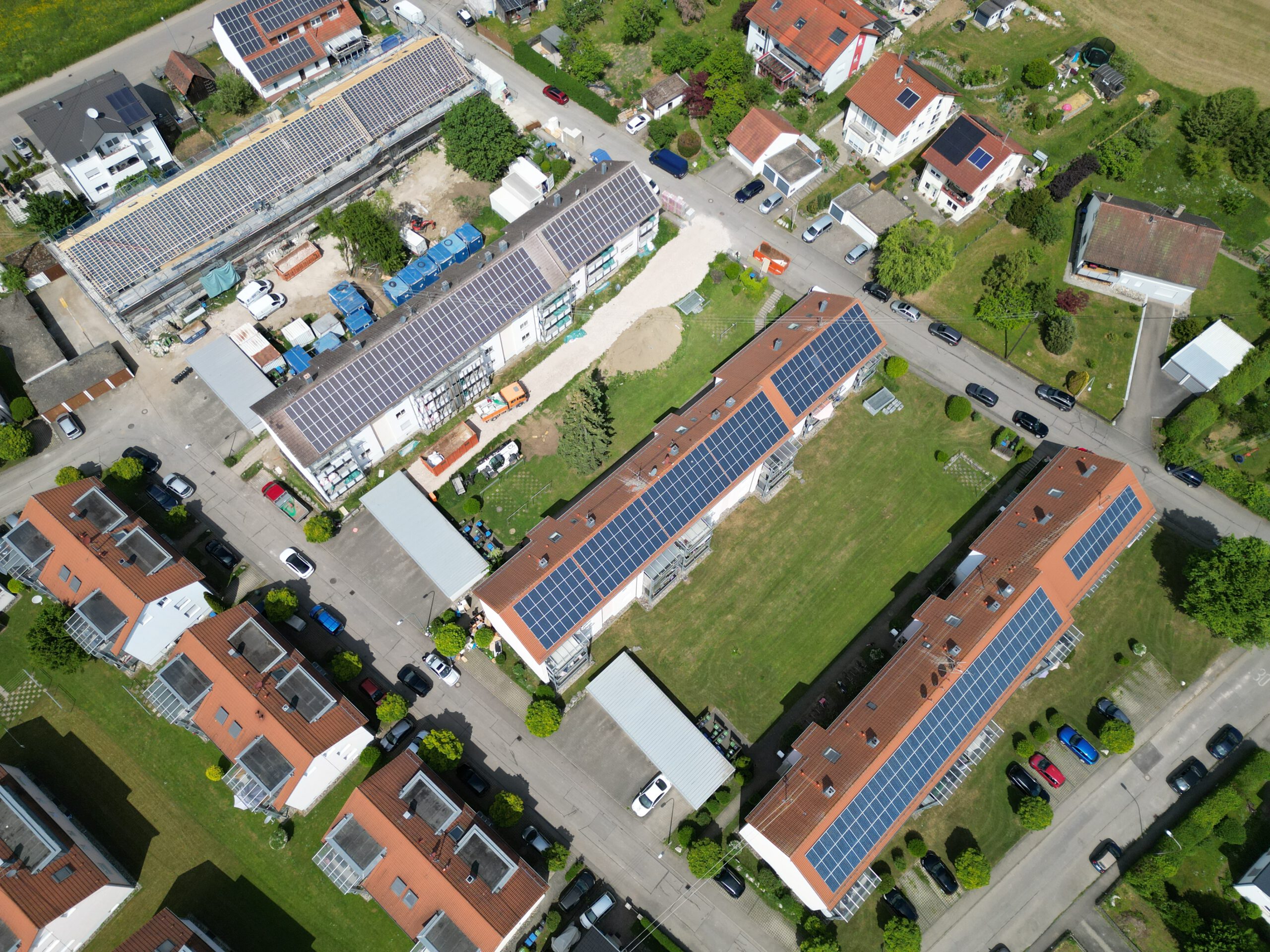 Roßbergstraße und Teckstraße in Bodelshausen